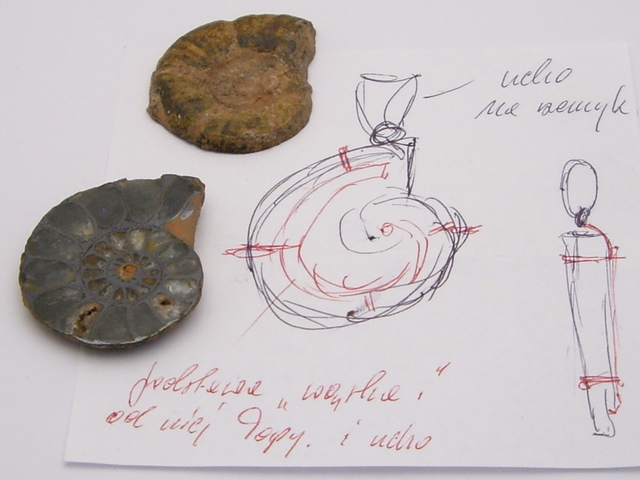 28 Skamielina z której będziemy wykonywać wisiorek