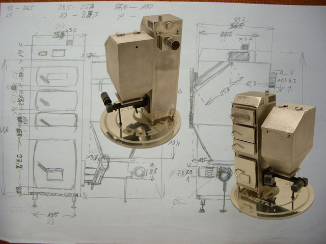 10 Kocioł CO DEFRO. Zaprojektowany w naszej pracowni według wzoru.